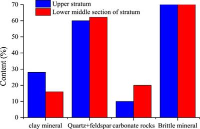 Physical property differences of source rocks in the Lucaogou Formation and adsorption ability variation under their influence
